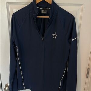 Nike Women's Cowboys 1/4 Zip Pullover